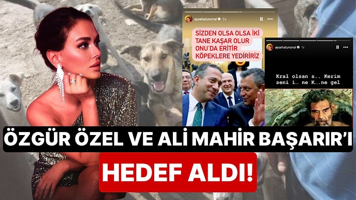 Ayşe Hatun Önal, Sokak Hayvanları Yasasına Tepkisini Özgür Özel ve Ali Mahir Başarır’ı Hedef Alarak Gösterdi