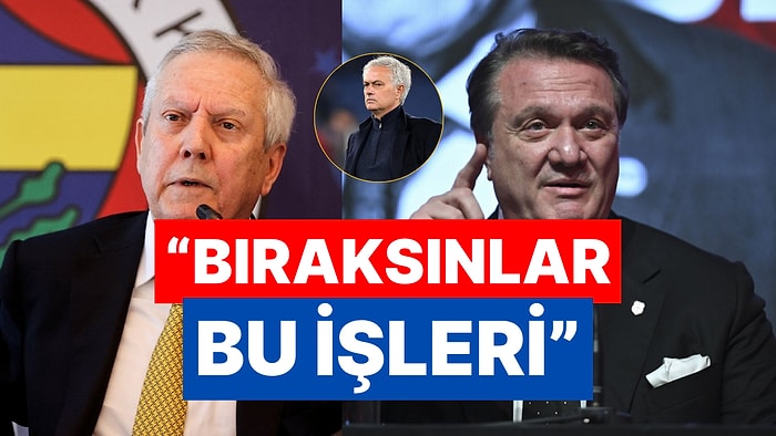 Aziz Yıldırım Teknik Direktör Jose Mourinho ile Görüştüklerini Söyleyen Beşiktaş Yönetimini Yalanladı!