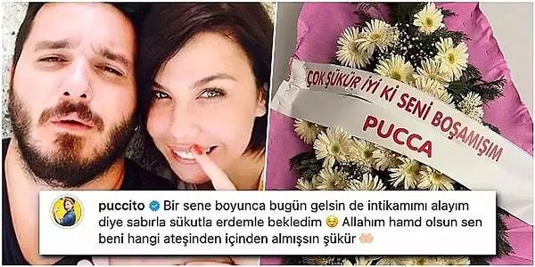 Bir döneme eşi Serhat Osman Karagöz'le yaşadığı çalkantılı aşk, evlilik ve boşanmayla damga vuran Pucca, 2017'de oğlu Batı'yı kucağına aldı. Eşiyle de dost kalmaya çabaladı.