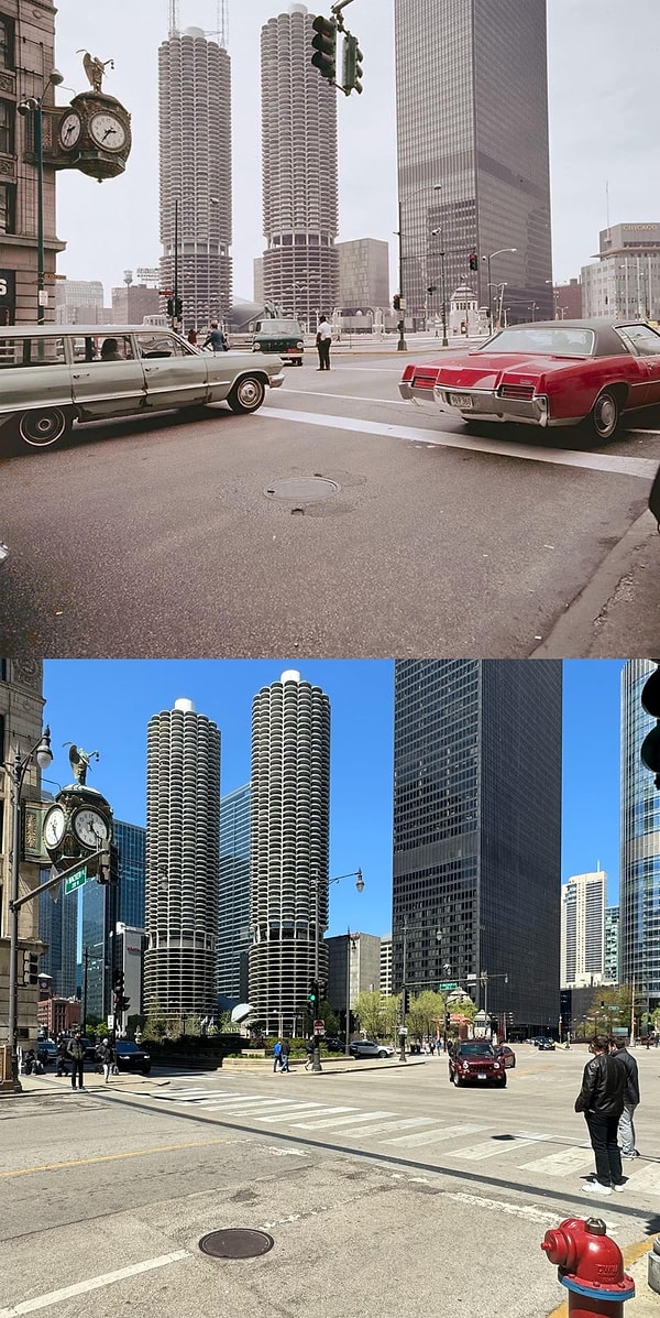 9. ABD, Chicago's Marina City Towers.