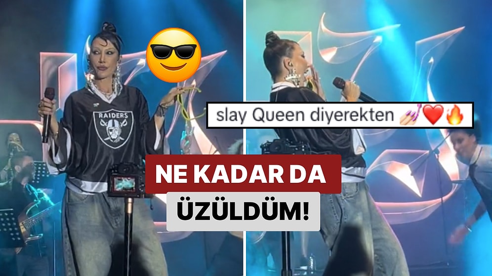 Ünlü Şarkıcı Hande Yener Sahnede Rüzgar Gibi Esti: Şarkısını Mimikleri Eşliğinde Söyledi!