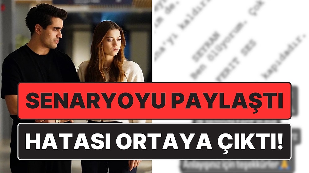 Yalı Çapkını'nın Senaristi Mehmet Barış Günger, Afra Saraçoğlu'nun Sahnedeki Hatasını İfşa Etti!