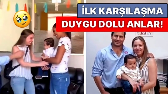 Evlat Edinen Ailenin Oğullarını Gördükleri İlk Anda Yaşanan Duygular Tarifsiz Oldu