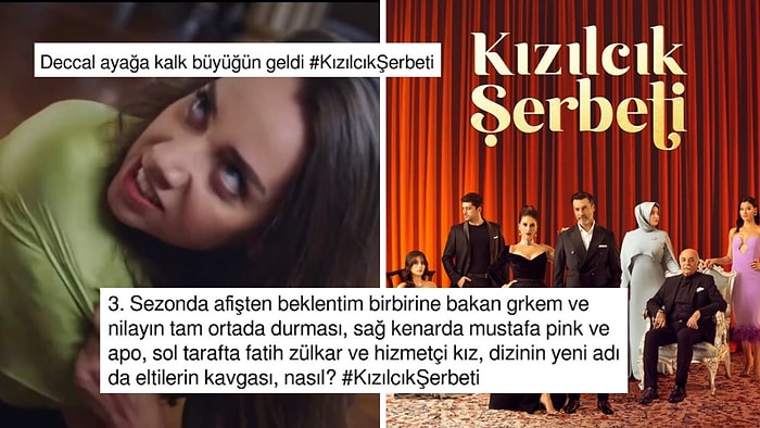 Kızılcık Şerbeti'ni Mizahına Alet Ederek Güldüren X Kullanıcıları