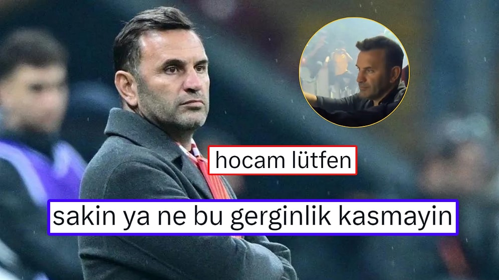 Gerginlik mi Mahcubiyet mi? Konyaspor Maçı Öncesinde Okan Buruk'un Otobüsteki İfadesine Gelen Yorumlar