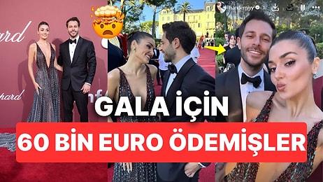 Hande Erçel ve Hakan Sabancı Cannes Film Festivali'nde Galaya Katılmak İçin 60 Bin Euro Ödemiş!