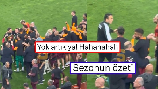 Skandal Olay! Galatasaray'ın Kalecisi Günay Şampiyonluk Kutlamalarına 4. Hakemi de Dahil Etmek İstedi