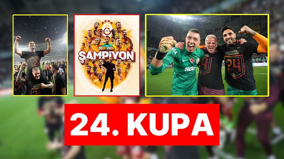 Şampiyon Galatasaray! Sarı-Kırmızılılar Süper Lig'de Mutlu Sona Ulaştı