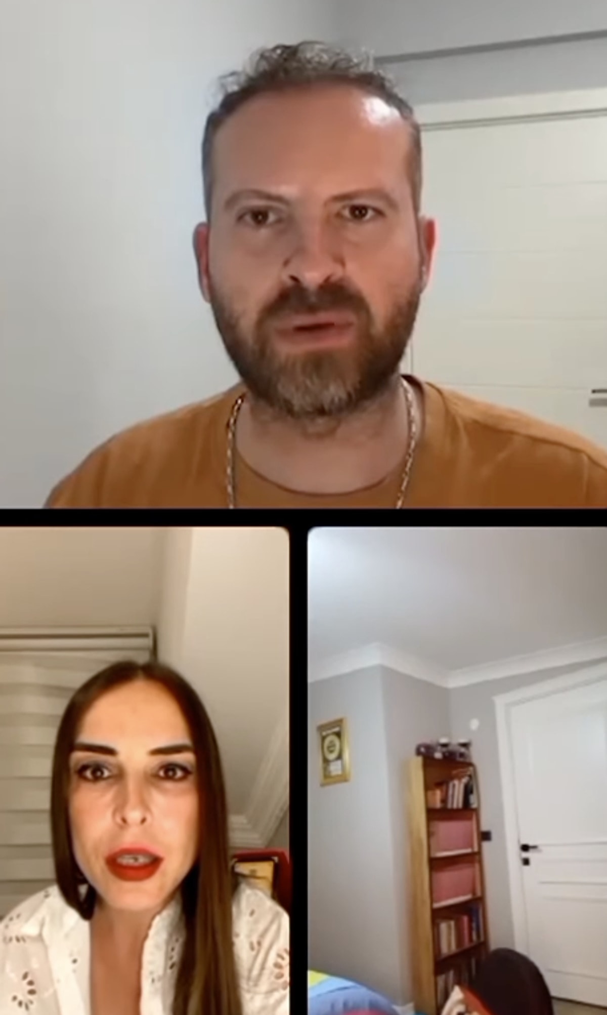 Sald�r�ya u�ram��t�! Sanat�� Onur Akay canl� yay�nda bay�ld�