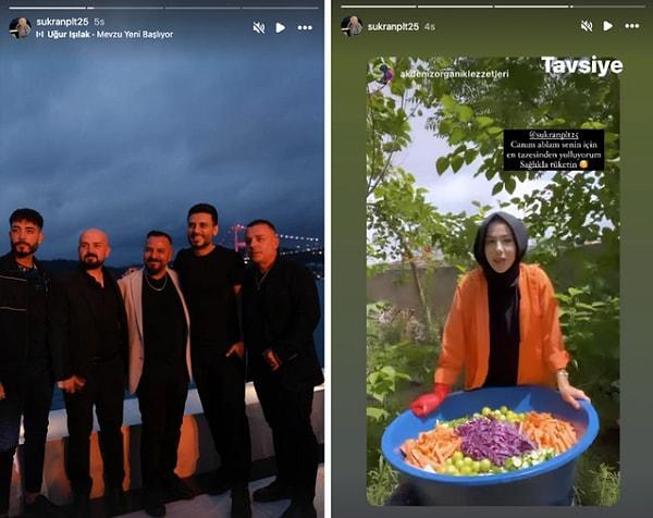 Instagram hesabını epey aktif şekilde kullanan Şükran Polat, ilk olarak cezaevine giren eşinin ve oğullarının da yer aldığı bir kareyi paylaştı. Ardından da turşu tavsiyesiyle takipçilerini şaşkına çevirdi.