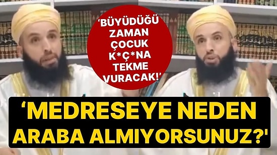 Kadiri Şeyhi Muhammed Mardini, Çocuğuna Hediye Alanlara Sinirlendi! 'Medreseye Neden Araba Almıyorsunuz?'