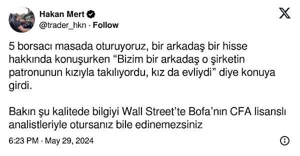 "Insider trading" boyut atladı.