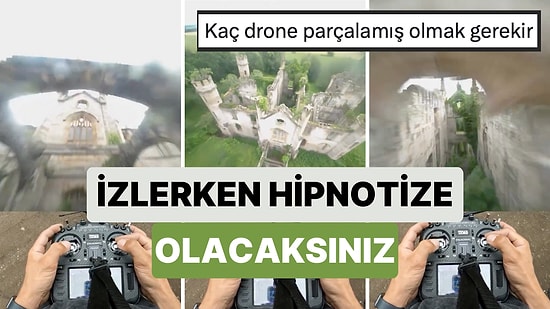 Bilgisayar Oyunu Oynar Gibi Büyük Bir Rahatlıkla Drone Kullanan Adamın Yakaladığı Muazzam Görüntüler