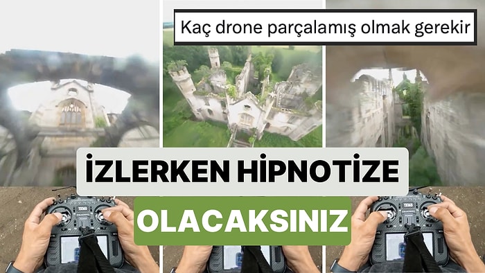 Bilgisayar Oyunu Oynar Gibi Büyük Bir Rahatlıkla Drone Kullanan Adamın Yakaladığı Muazzam Görüntüler