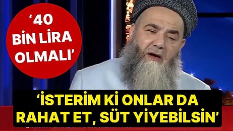 Cübbeli Ahmet'ten Emekli Maaşı Çıkışı: '40 Bin Lira Olmalı, İsterim ki Onlar da Rahat Et, Süt Yiyebilsin'