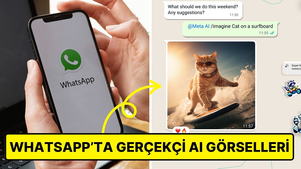 WhatsApp Sohbetlerinde Yapay Zeka ile Görsel Oluşturma Özelliği Yakında Geliyor!