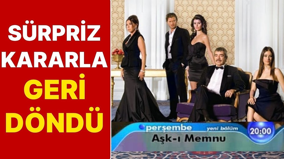 Yazın Geldiğinin Kanıtı ‘Aşk-ı Memnu’nun Yeniden Başlaması’nda Sürpriz: Aşk-ı Memnu’nun Yayın Saati Açıklandı