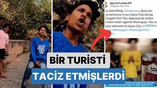 Olması Gereken Yapılmış: Hindistan'da Bir Turisti Taciz Eden 3 Şahıs Tutuklanarak Sosyal Medyada İfşa Edildi