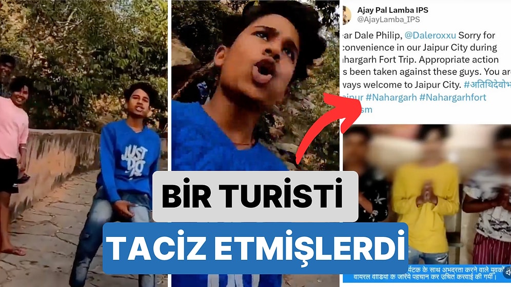Olması Gereken Yapılmış: Hindistan'da Bir Turisti Taciz Eden 3 Şahıs Tutuklanarak Sosyal Medyada İfşa Edildi