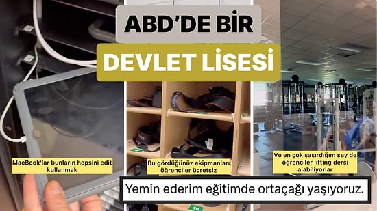 ABD'de Bir Devlet Lisesini Ziyaret Eden Türk Paylaştı: Okulun Sunduğu İmkanlar Karşısında Şoke Olacaksınız