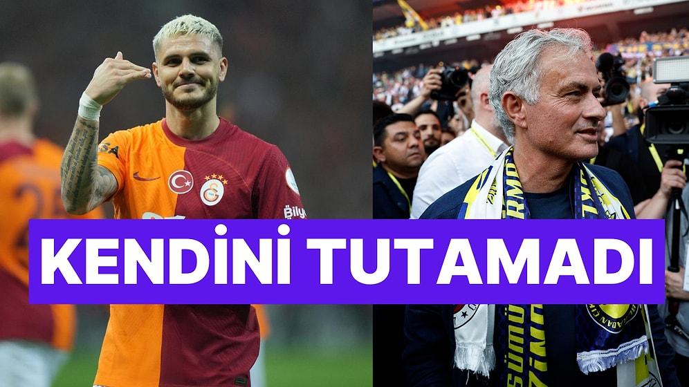 Hiçbir Şeyi Kaçırmıyor: Galatasaray'ın Yıldızı Mauro Icardi'den Jose Mourinho'nun İmza Törenine Gönderme!
