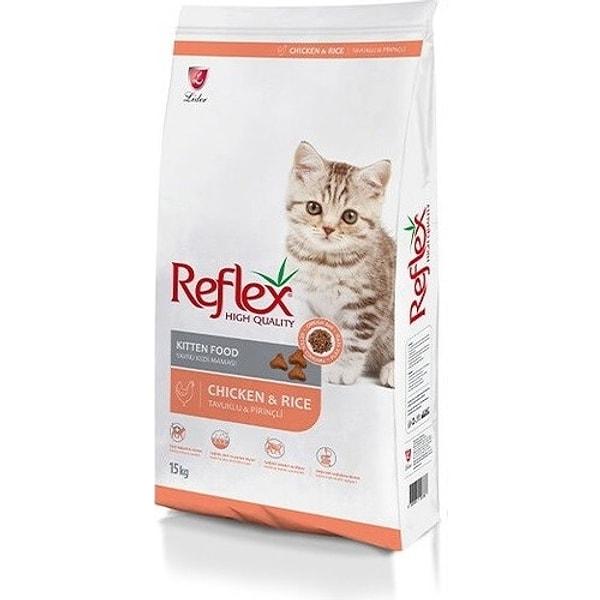 10. Reflex Yavru Tavuklu&Pirinçli Kedi Maması