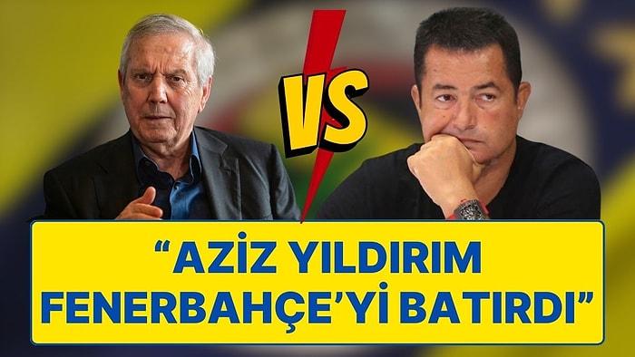 Acun Ilıcalı Canlı Yayında Sinirlendi: “Aziz Yıldırım Fenerbahçe’yi 600 Milyon Euro Batırıp Gitti”