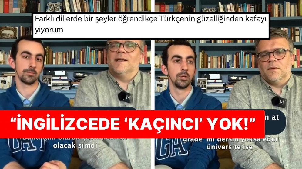 İngilizcede “Kaçıncı” Kelimesi Olmadığı İçin Aynı Anlamı Taşıyan İfadeleri Tartıştılar