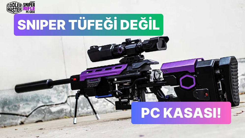 Yetenek mi İşsizlik mi: Sniper Şeklindeki PC Kasası Aklınızı Alacak