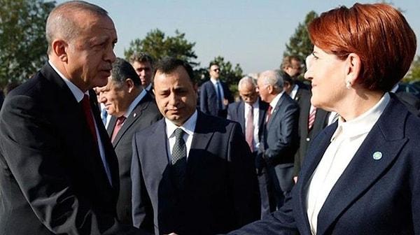 Cumhurbaşkanı Recep Tayyip Erdoğan'ın bugün saat 17.00'da Cumhurbaşkanlığı Külliyesi'nde eski İYİ Parti Genel Başkanı Sayın Meral Akşener'le görüşecek olması ise siyasi kulisleri hareketlendirdi.