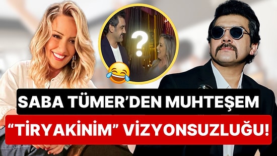 Saba Tümer'den Bayhan'ın Tiryakinim Şarkısı Hakkında "Alakaya Çay Demle" Dedirten Açıklama!