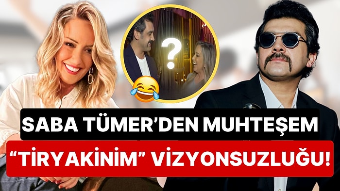 Saba Tümer'den Bayhan'ın Tiryakinim Şarkısı Hakkında "Alakaya Çay Demle" Dedirten Açıklama!