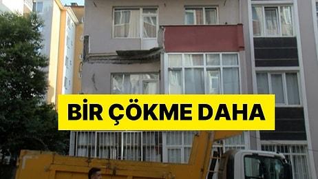 Neler Oluyor? İstanbul'da 5 Katlı Binada Çökme Meydana Geldi