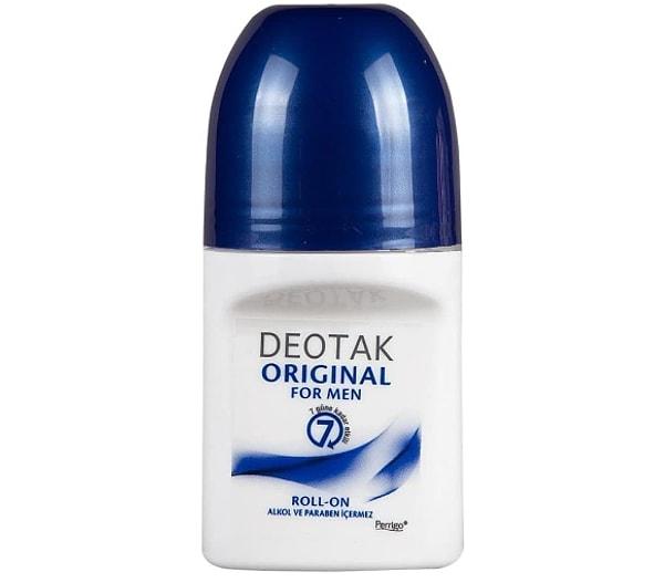 Deotak Erkekler için Original Roll-On Deodorant
