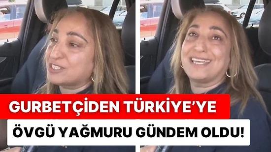 Gurbetçi Kadının Lüks Aracıyla Türkiye’ye Giriş Yaptığı Andaki Röportajı Gündem Oldu
