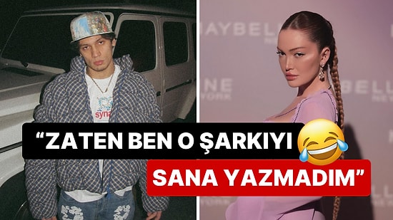 Danla Bilic'e Olan Aşkını Şarkılara Döken Çakal Ayrılıktan Sonra Durumu Bir Anda Kafiyeye Bağladı