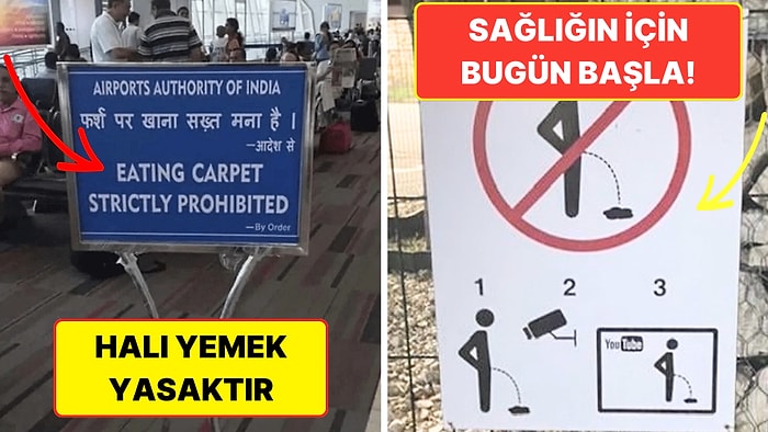 Hangi Kafayla Yazıldıklarını Çözmeye Çalışırken Beyninizin Yanacağı 15 Levha