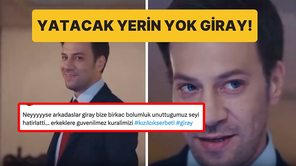 Adam Sandık Fos Çıktı: Kızılcık Şerbeti Giray Hepimizin Hayal Kırıklığı Oldu!