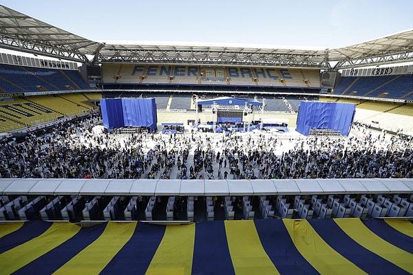 Fenerbahçe Spor Kulübü’nde Olağan Seçimli Genel Kurul Toplantısı, Ülker Stadyumu’nda gerçekleşti.