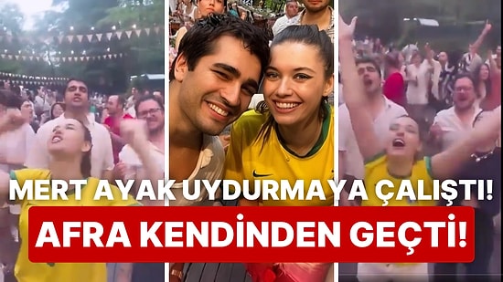 Yalı Çapkını Partisinde Kendinden Geçen Afra Saraçoğlu ve Ayak Uydurmaya Çalışan Mert Ramazan Demir Güldürdü!