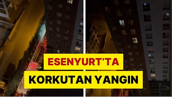 Esenyurt'taki Bir Sitede Asansör Yangını Çıktı: Dehşet Verici Anlar Yaşandı!