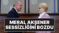 Meral Akşener, Erdoğan Görüşmesine İlişkin Sessizliğini Bozdu: Gazeteci İsmail Saymaz'a Çıkıştı!