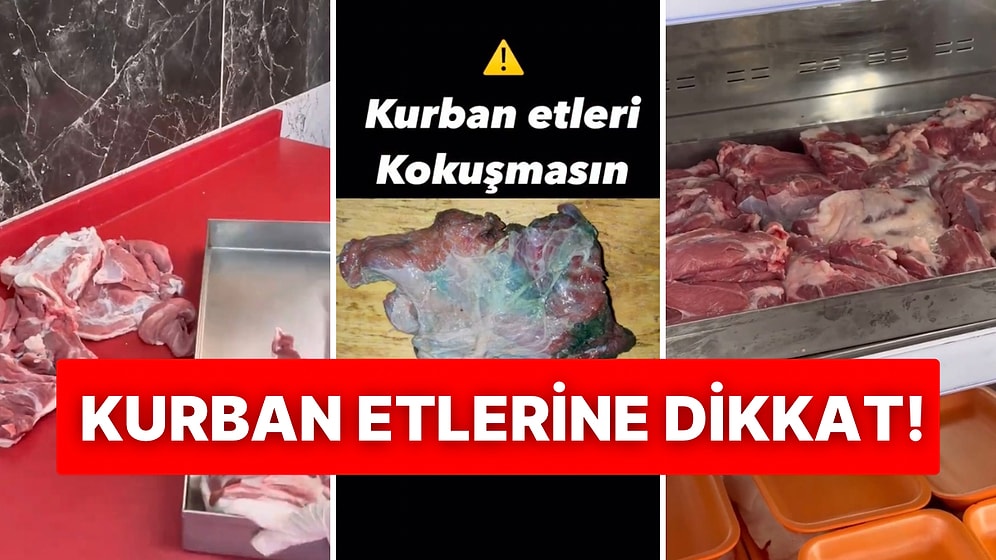 Fenomen Kasap Kurban Etlerini Doğru Şekilde Muhafaza Edebilmenin Püf Noktalarını Anlattı