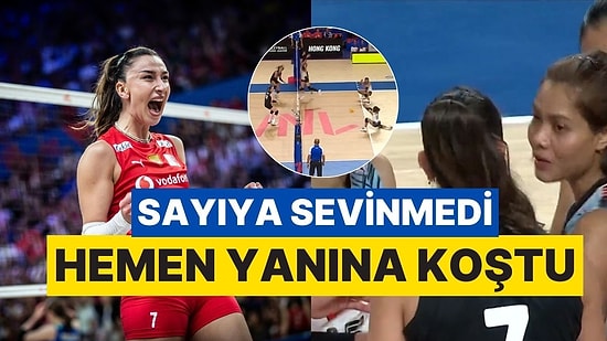 Hande Baladın, Sert Smacı Rakibinin Yüzüne Gelince Müthiş Bir Fair-Play Örneği Sergiledi!