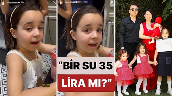 O Bile Şaşkın: Özlem Öz Havaalanındaki Fiyatları Gören Kızının Yaşadığı Şaşkınlığı Paylaştı