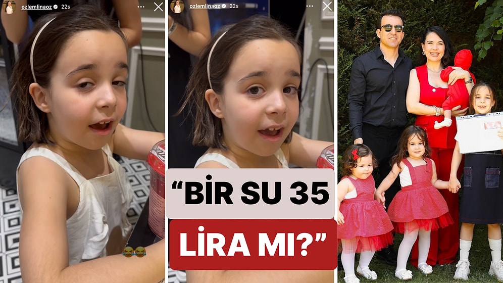 O Bile Şaşkın: Özlem Öz Havaalanındaki Fiyatları Gören Kızının Yaşadığı Şaşkınlığı Paylaştı