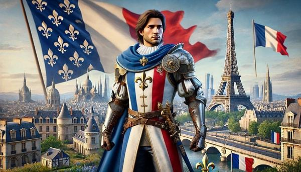 Fransa'yı bu kostümünü hiç bozmadan o dönemlerde geçen bir Assassin's Creed oyununa ışınlayabiliriz.