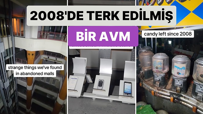 Yıllar Önce Terk Edilmiş Bir Alışveriş Merkezine Giden Gençlerin Videosu Hem Ürkütecek Hem Hüzünlendirecek