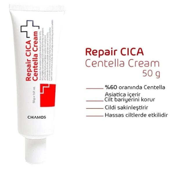 4. Chamos Repair Cica Centella Cream