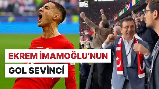 Milli Takımımızın Attığı Golden Sonra Ekrem İmamoğlu'nun Yüzünde Güller Açtı!
